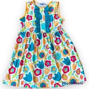 Bea & Beau Bright Sleeveless Flower Dress 12